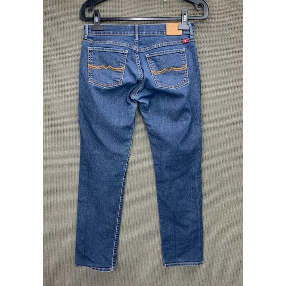 Lucky Brand Womens Size 6 Blue Sweet N Straight Jeans Mid-Rise Medium Wash Denim - Picture 2 of 11